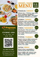 Týždeň 30 - Papaya Twin City vietnamská reštaurácia - Denné menu
