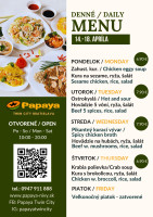 Tde 16 - Papaya Twin City vietnamsk retaurcia - Denn menu