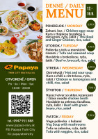 Tde 20 - Papaya Twin City vietnamsk retaurcia - Denn menu