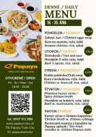 Tde 24 - Papaya Twin City vietnamsk retaurcia - Denn menu